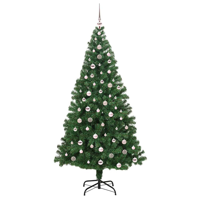Albero di Natale artificiale con 300 LED Verde 240 cm 3396933