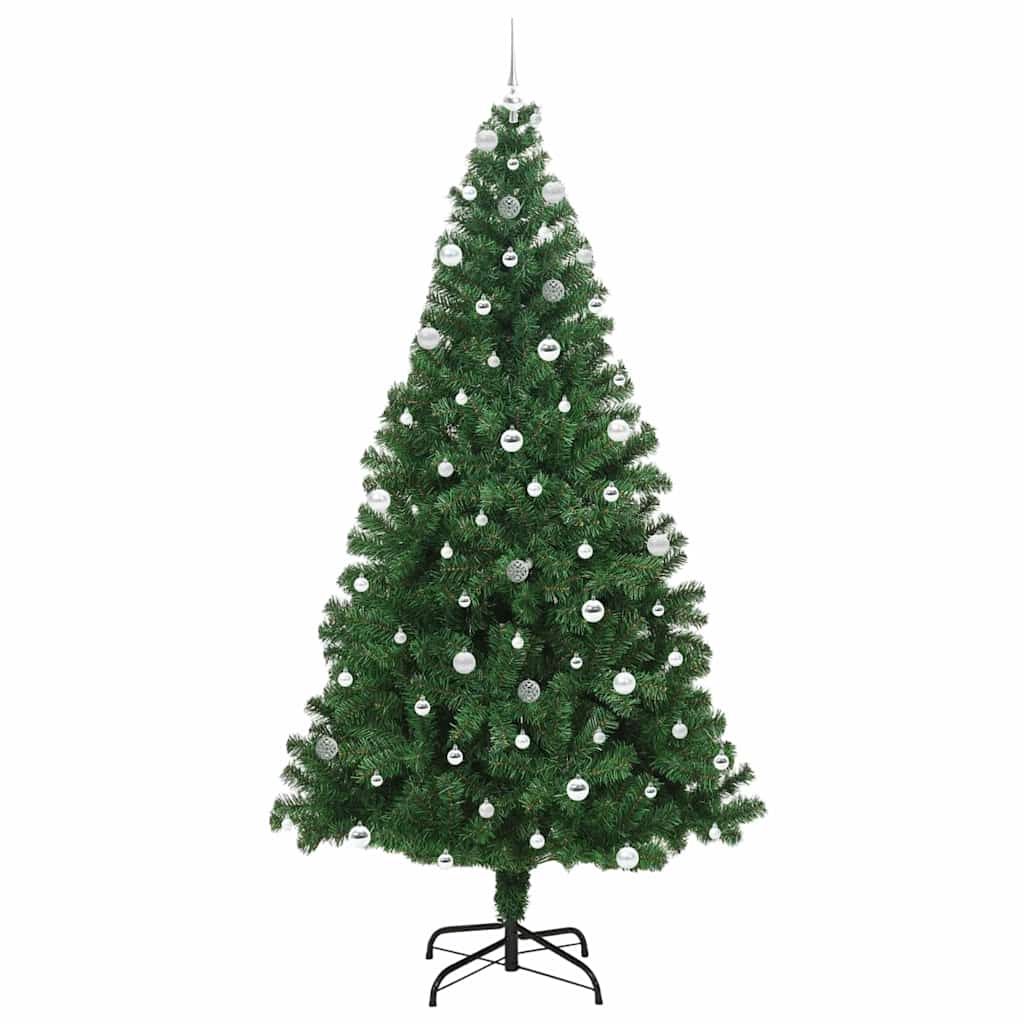 Albero di Natale artificiale con 300 LED Verde 240 cm 3396936