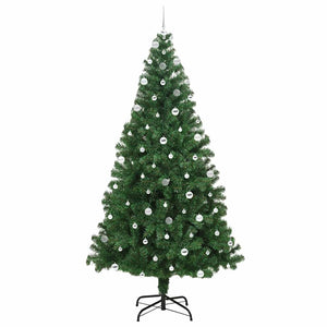 Albero di Natale artificiale con 300 LED Verde 240 cm 3396936
