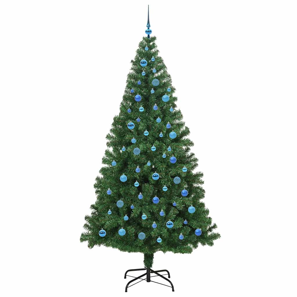 Albero di Natale artificiale con 300 LED Verde 240 cm 3396938