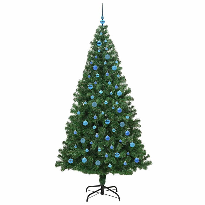 Albero di Natale artificiale con 300 LED Verde 240 cm 3396938