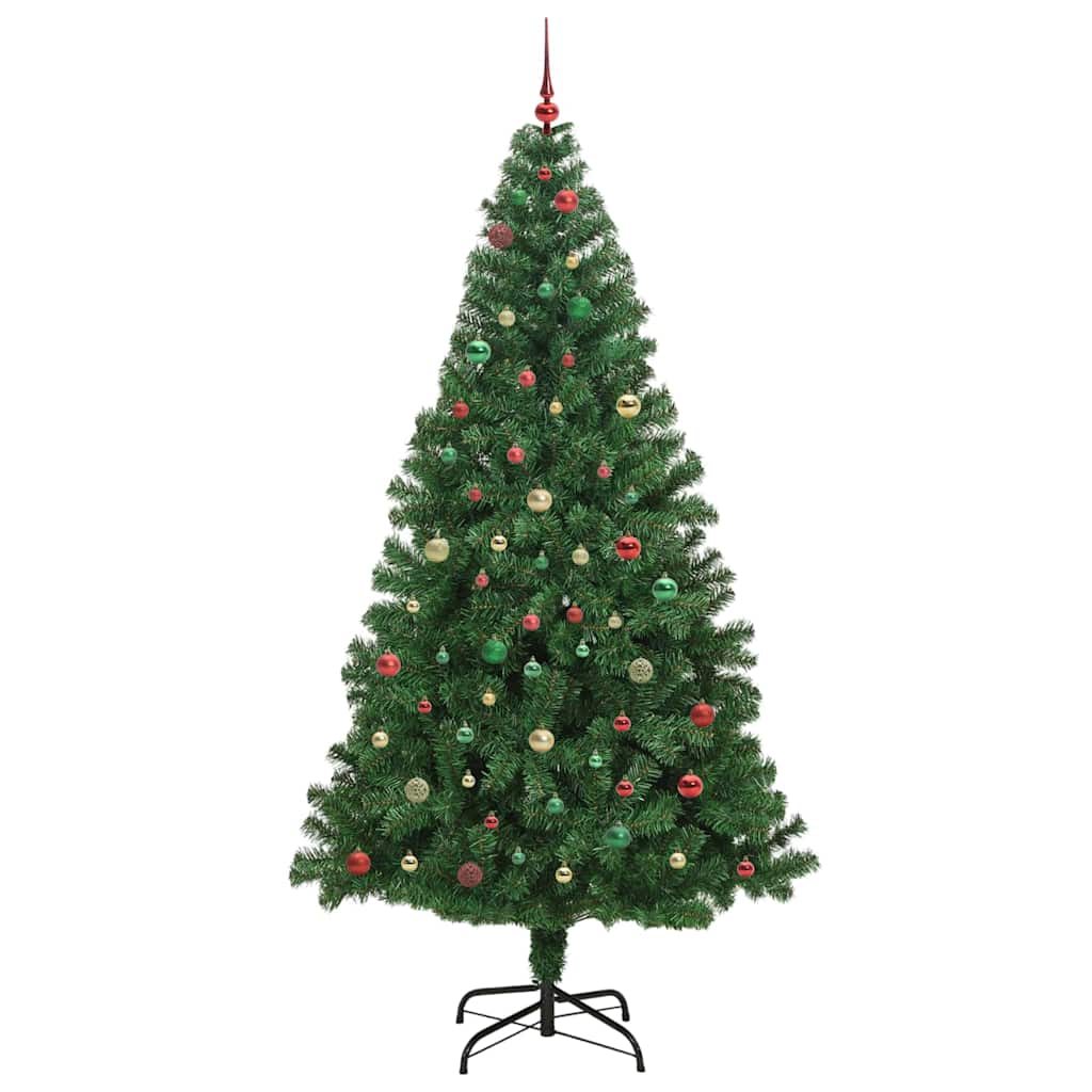Albero di Natale artificiale con 300 LED Verde 240 cm 3396939