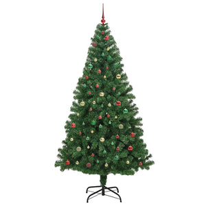 Albero di Natale artificiale con 300 LED Verde 240 cm 3396939