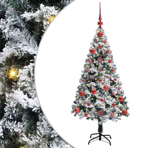 Albero di Natale artificiale con 150 LED Verde 120 cm 3396940