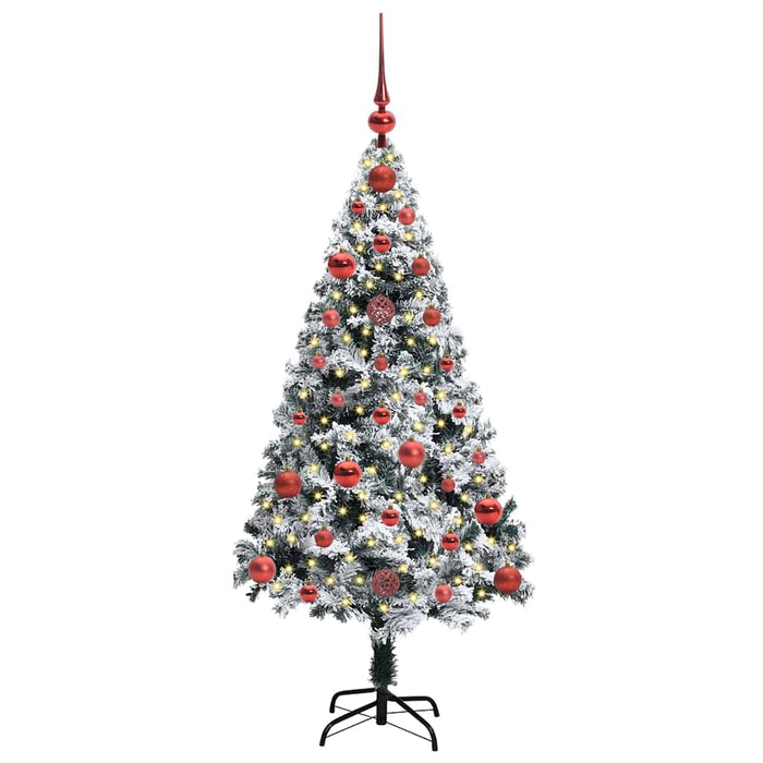 Albero di Natale artificiale con 150 LED Verde 120 cm 3396940