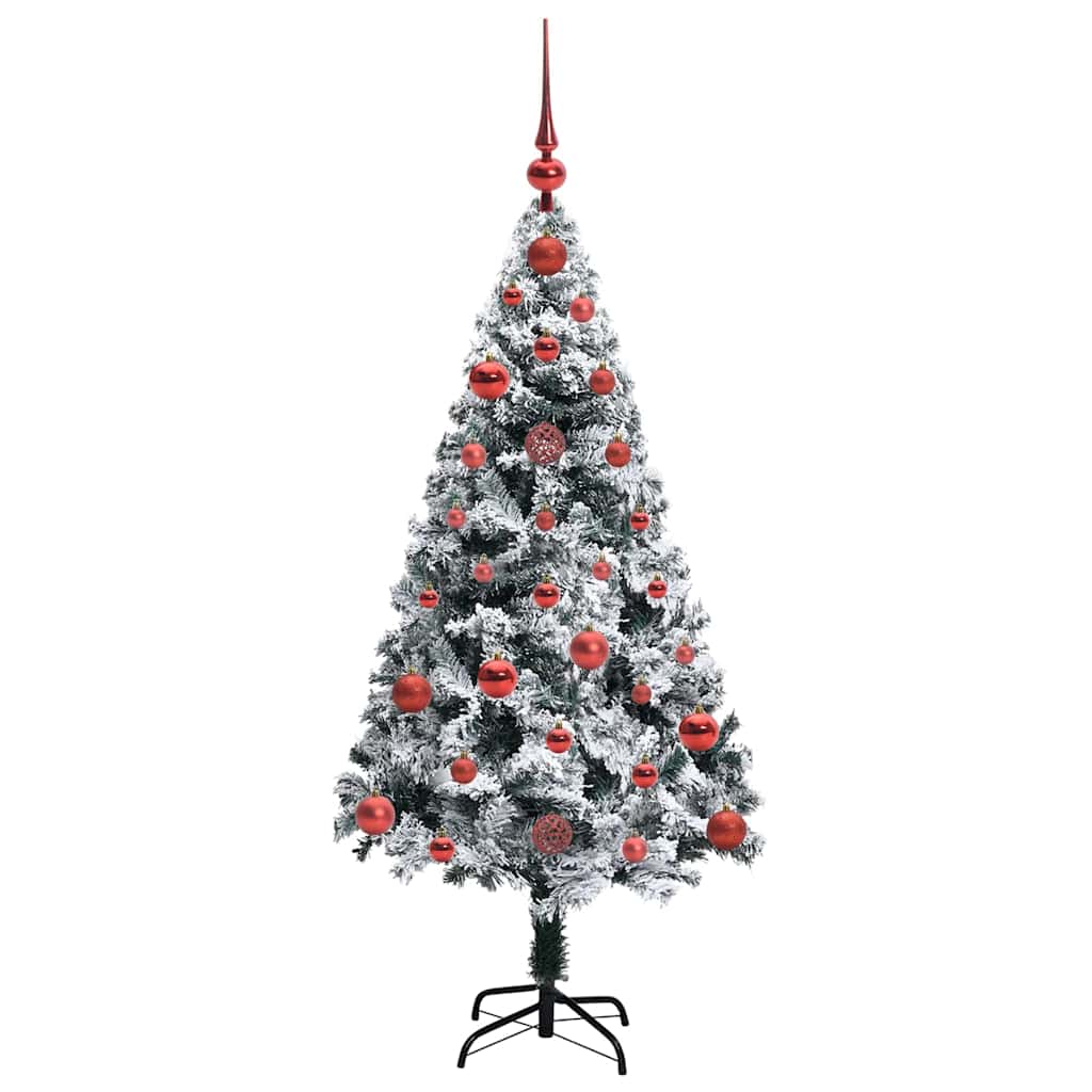 Albero di Natale artificiale con 150 LED Verde 120 cm 3396940