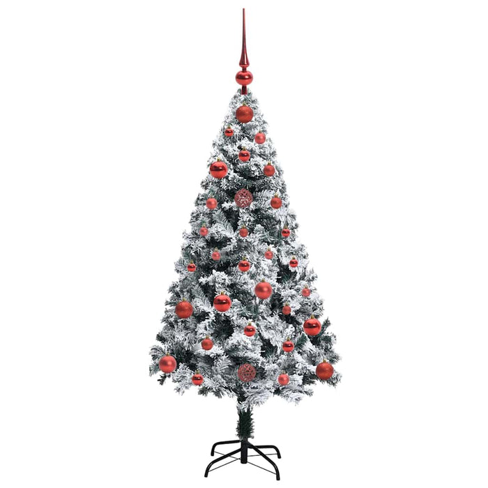 Albero di Natale artificiale con 150 LED Verde 120 cm 3396940