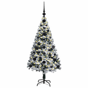 Albero di Natale artificiale con 150 LED Verde 120 cm 3396941