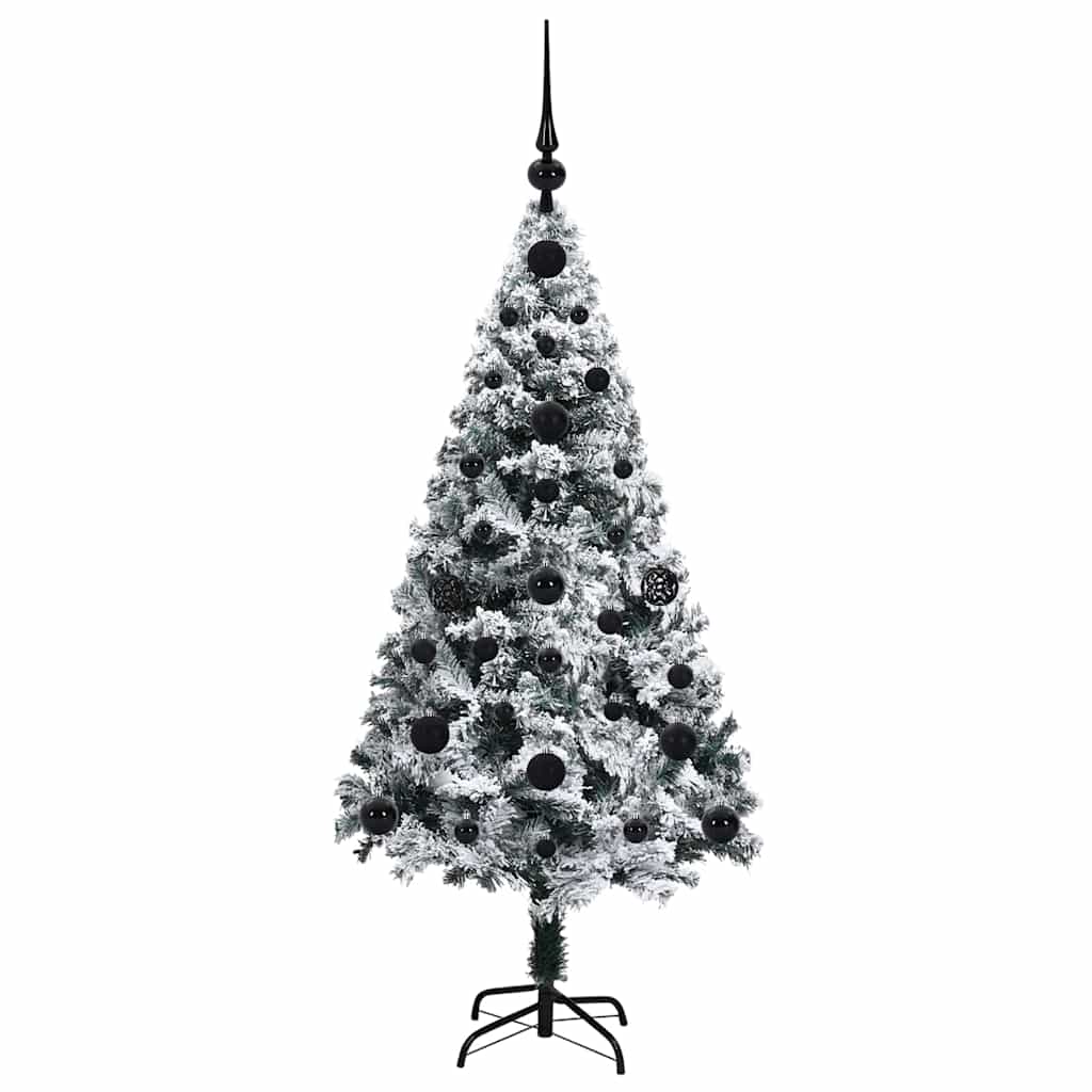 Albero di Natale artificiale con 150 LED Verde 120 cm 3396941