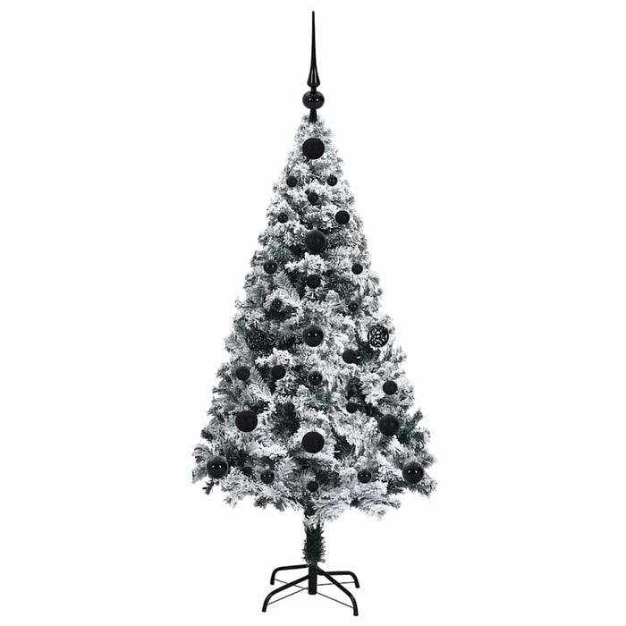 Albero di Natale artificiale con 150 LED Verde 120 cm 3396941