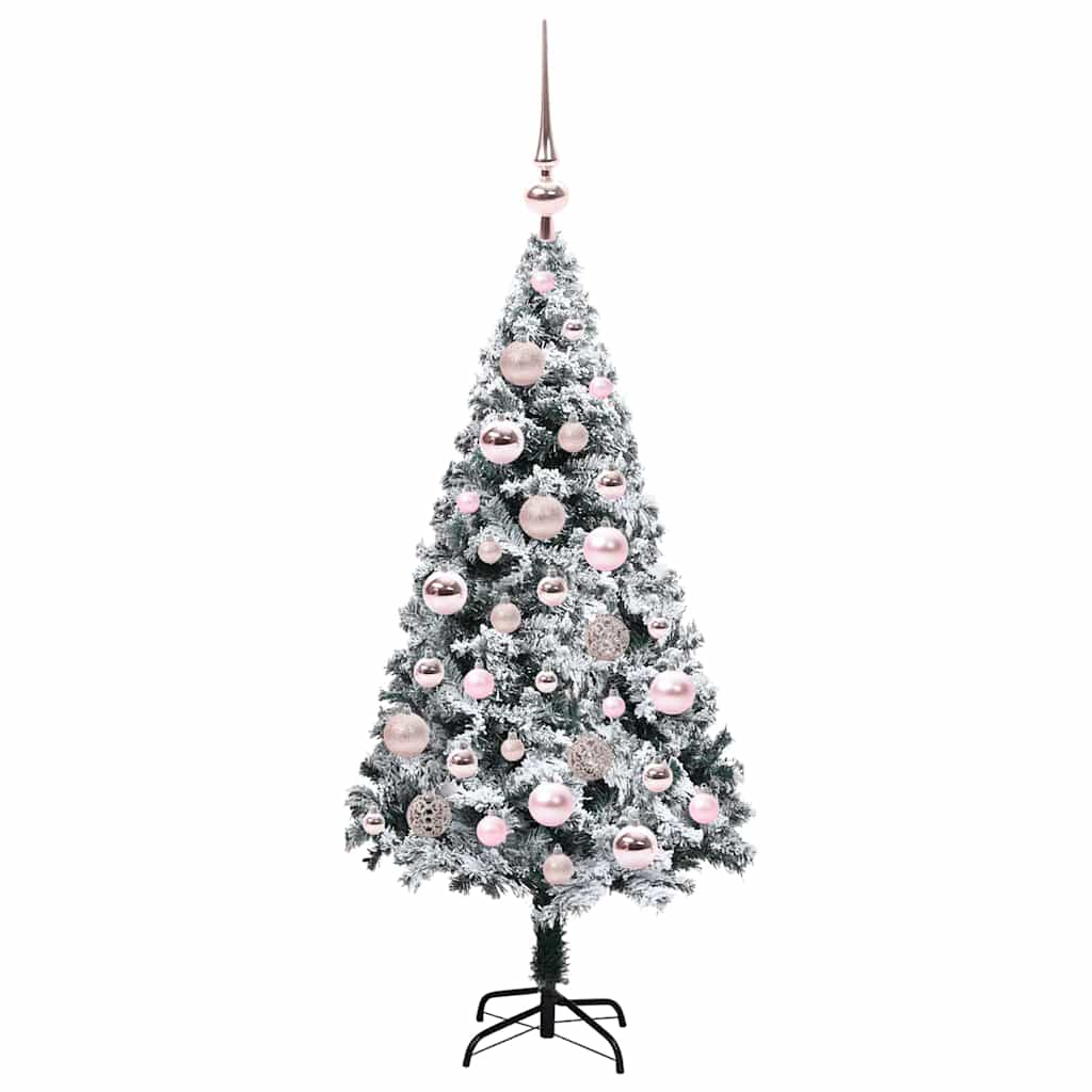 Albero di Natale artificiale con 150 LED Verde 120 cm 3396942