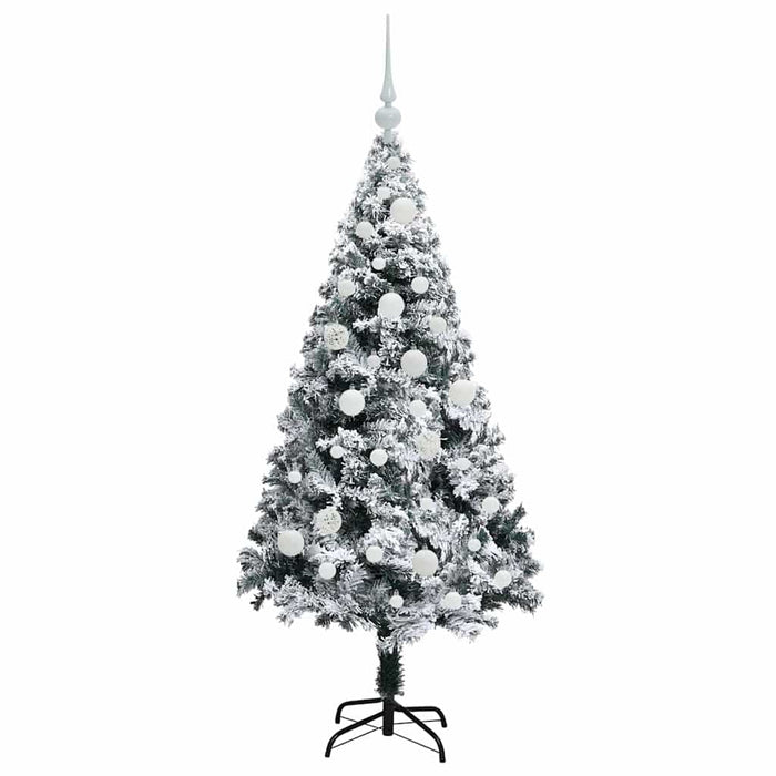 Albero di Natale artificiale con 150 LED Verde 120 cm 3396943
