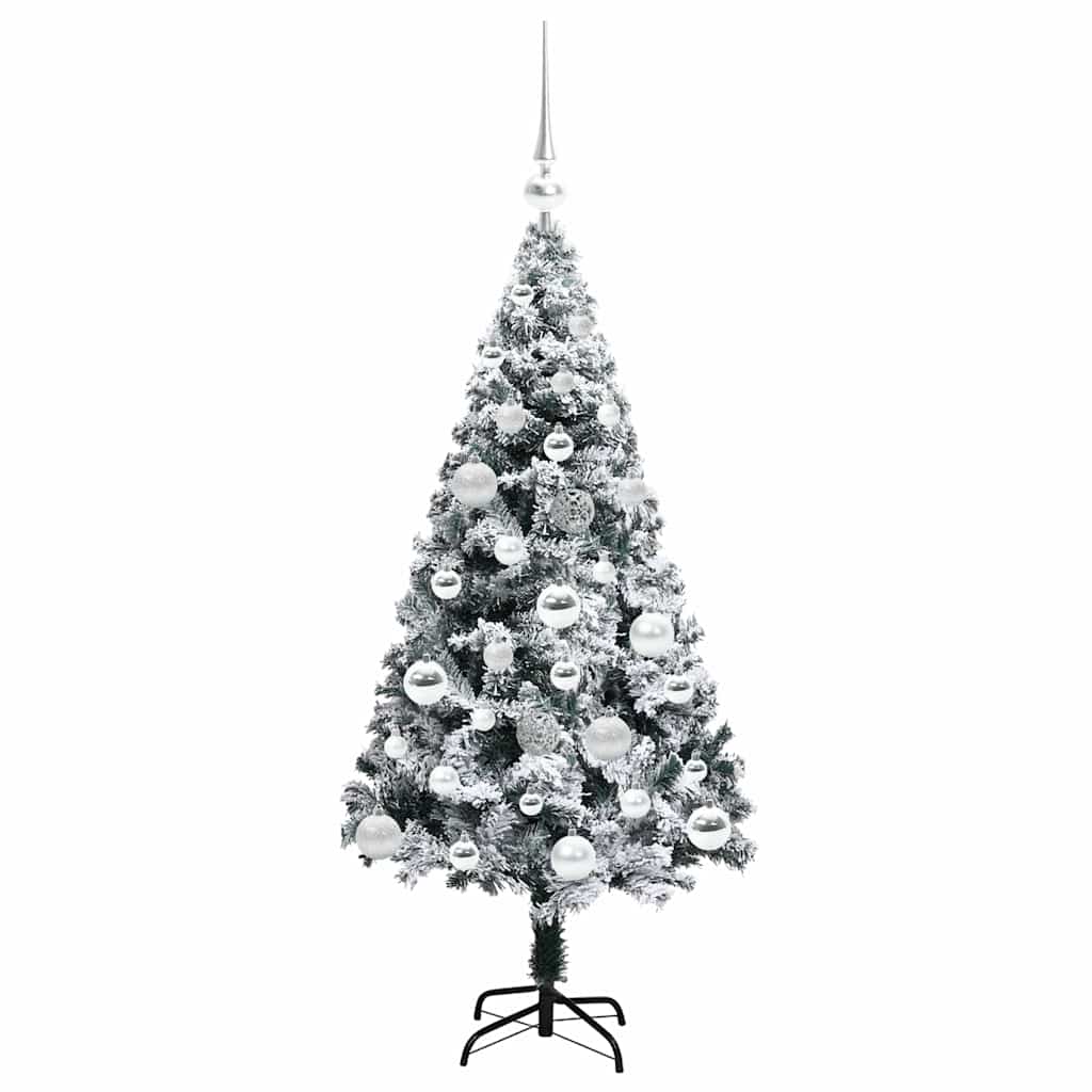 Albero di Natale artificiale con 150 LED Verde 120 cm 3396945