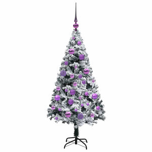 Albero di Natale artificiale con 150 LED Verde 120 cm 3396946