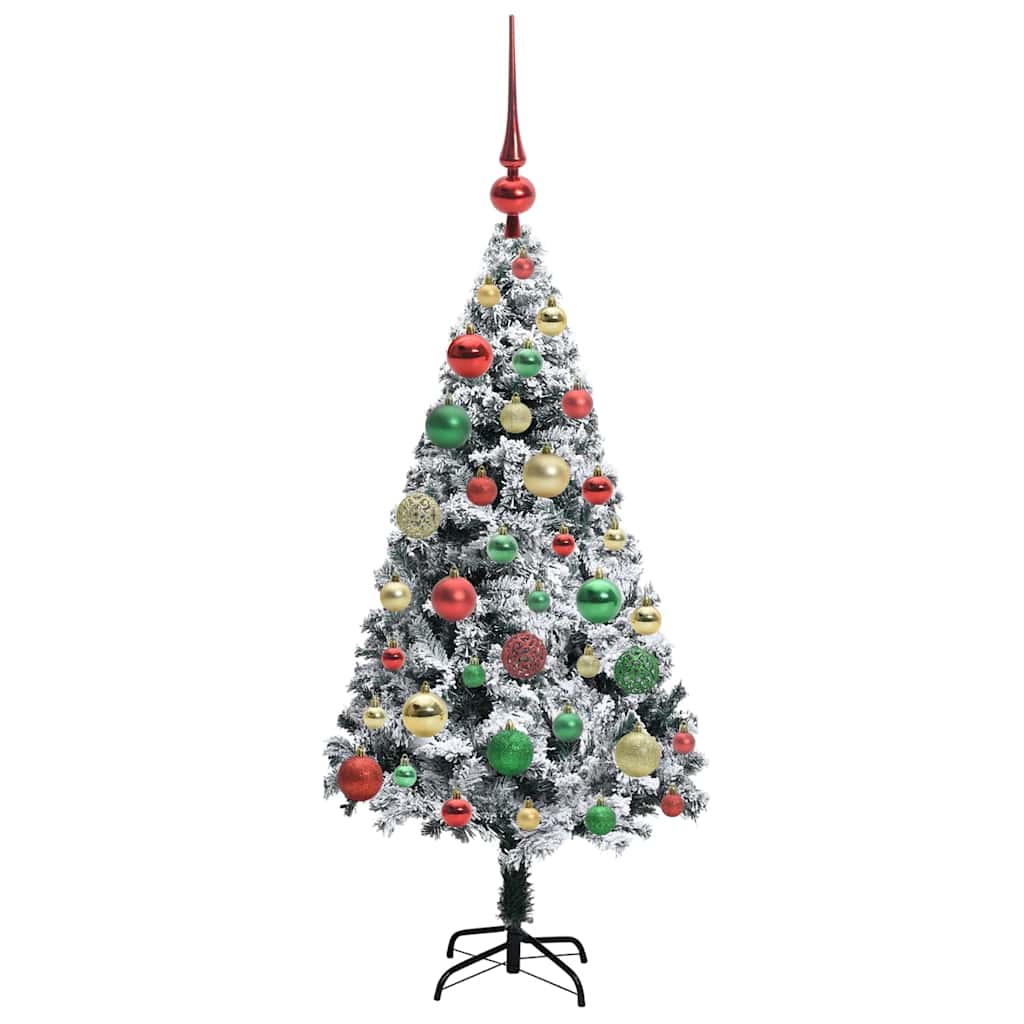 Albero di Natale artificiale con 150 LED Verde 120 cm 3396948