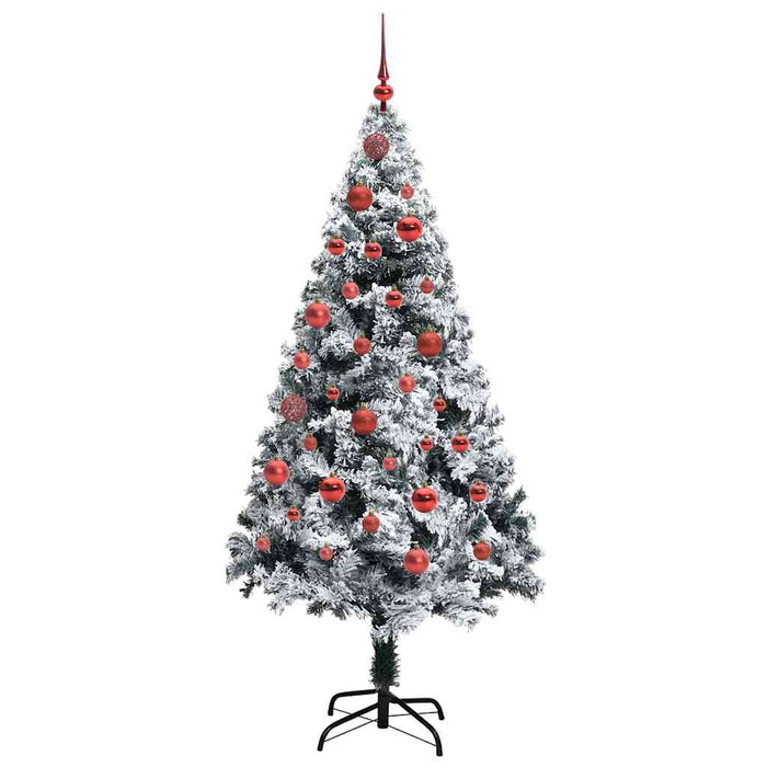 Albero di Natale artificiale con 150 LED Verde 150 cm 3396949