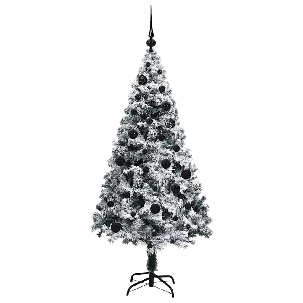 Albero di Natale artificiale con 150 LED Verde 150 cm 3396950