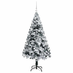 Albero di Natale artificiale con 150 LED Verde 150 cm 3396954