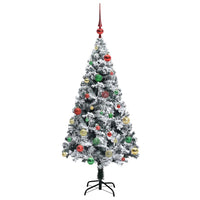 Albero di Natale artificiale con 150 LED Verde 150 cm 3396957