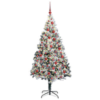 Albero di Natale artificiale con 300 LED Verde 180 cm 3396962