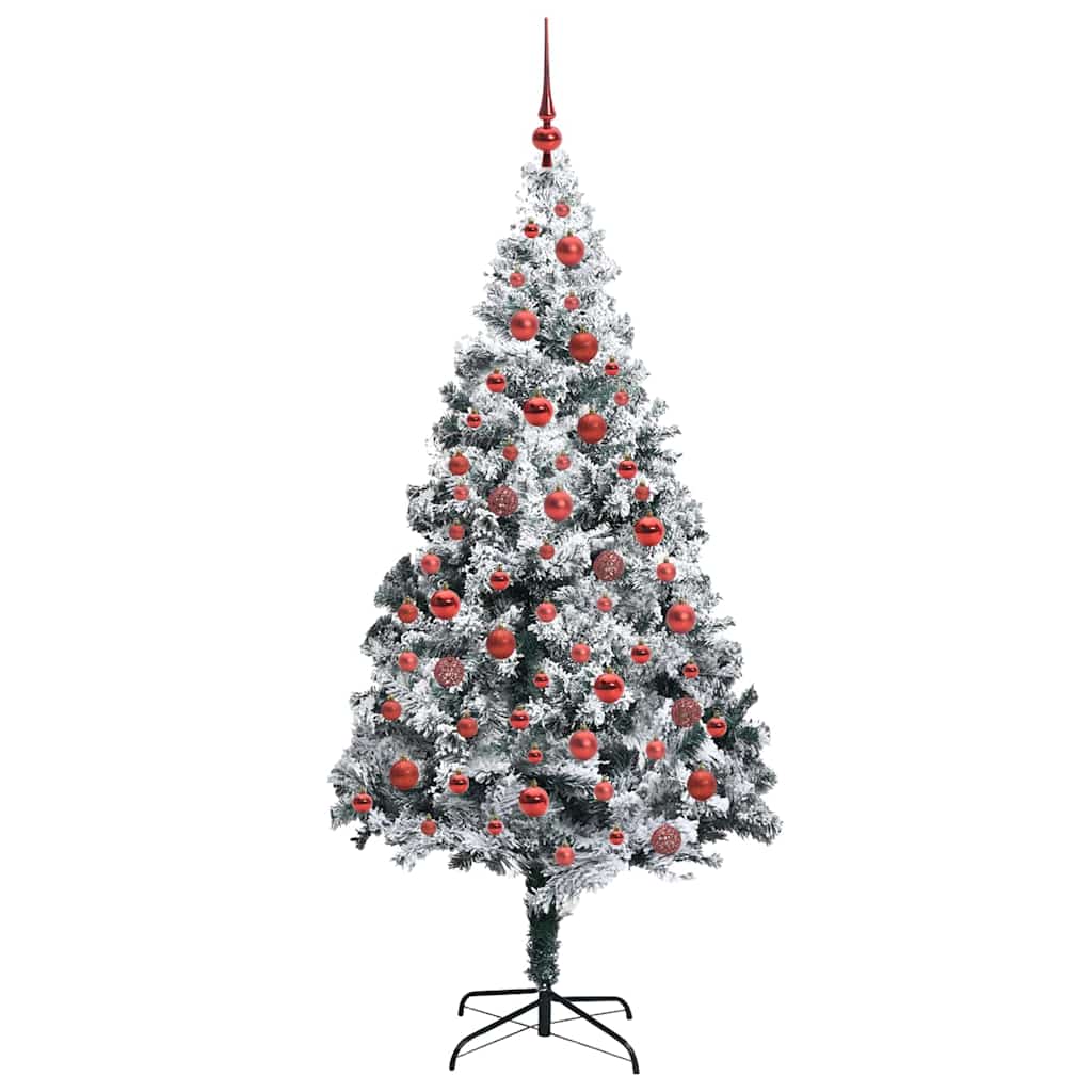 Albero di Natale artificiale con 300 LED Verde 180 cm 3396962