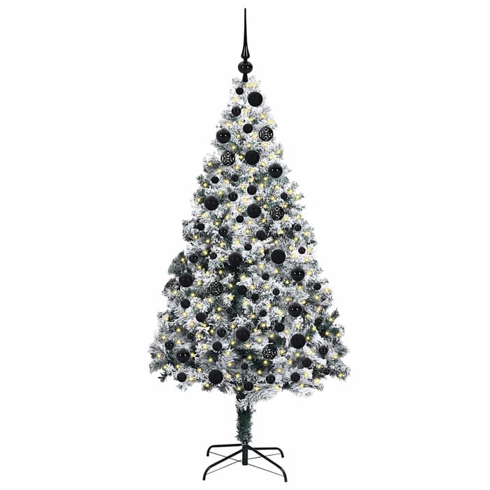 Albero di Natale artificiale con 300 LED Verde 180 cm 3396963