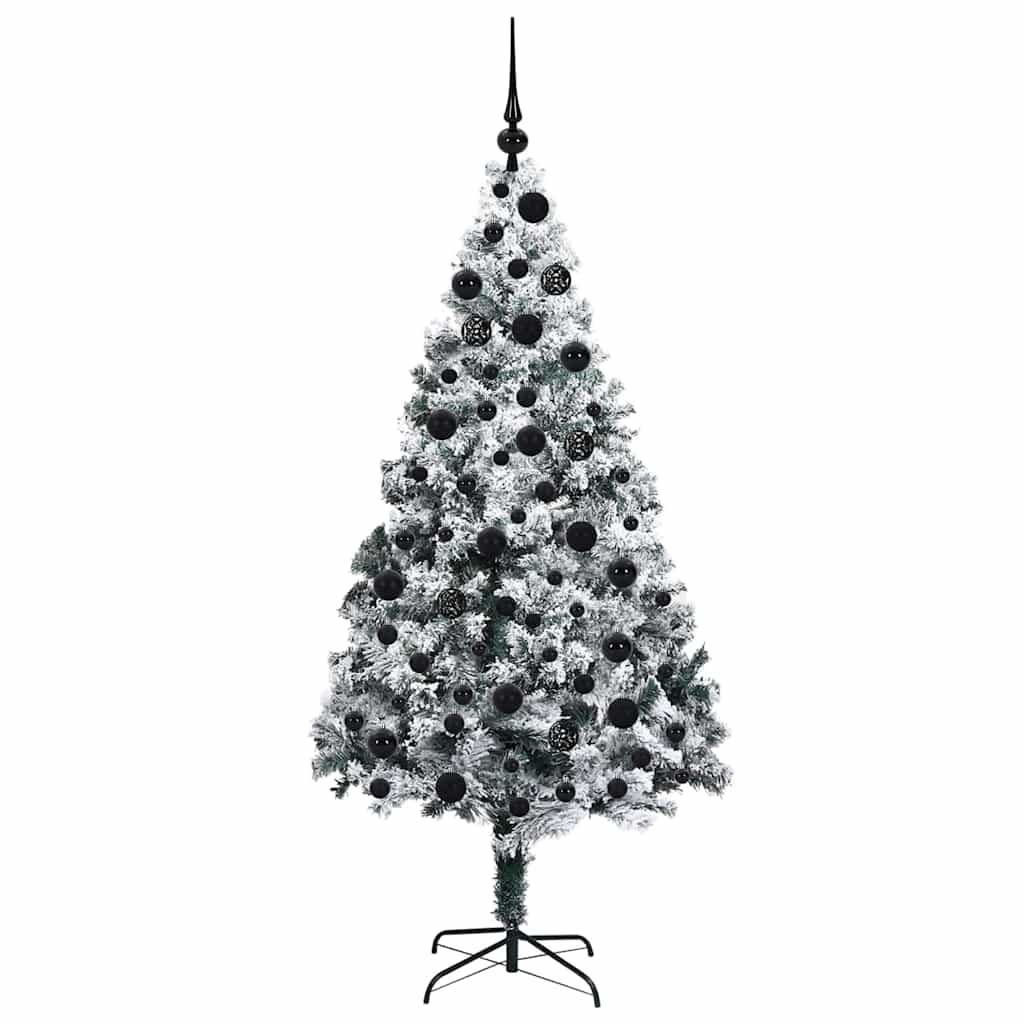 Albero di Natale artificiale con 300 LED Verde 180 cm 3396963