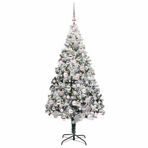 Albero di Natale artificiale con 300 LED Verde 180 cm 3396964