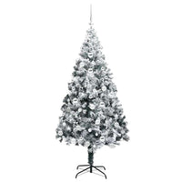 Albero di Natale artificiale con 300 LED Verde 180 cm 3396967