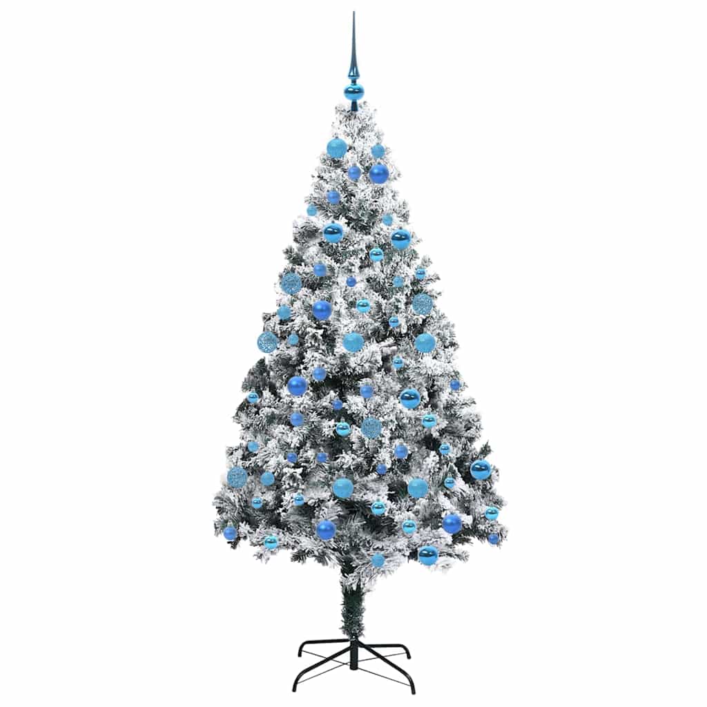 Albero di Natale artificiale con 300 LED Verde 180 cm 3396969
