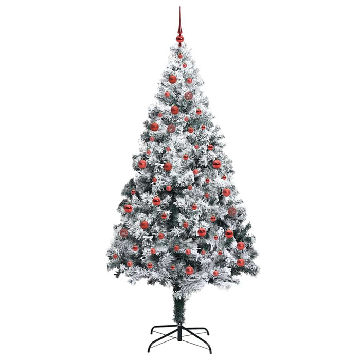 Albero di Natale artificiale con 300 LED Verde 210 cm 3396971
