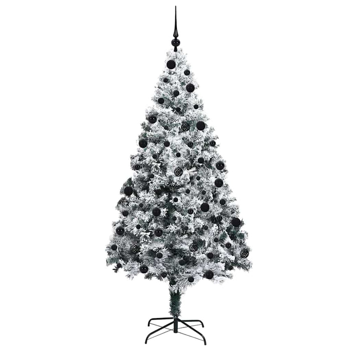 Albero di Natale artificiale con 300 LED Verde 210 cm 3396972