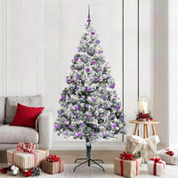 Albero di Natale artificiale con 300 LED Verde 210 cm 3396977