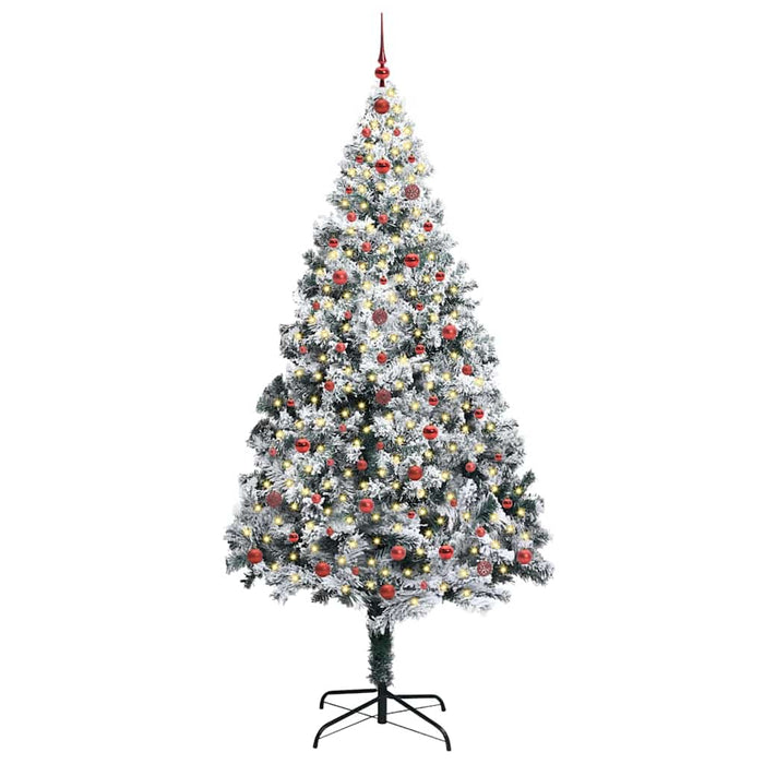 Albero di Natale artificiale con 300 LED Verde 240 cm 3396980