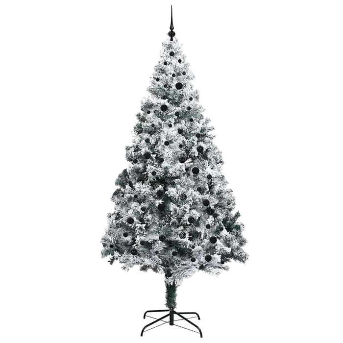 Albero di Natale artificiale con 300 LED Verde 240 cm 3396981