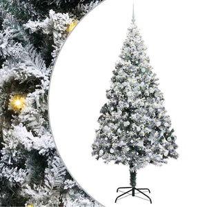 Albero di Natale Artificiale-Albero Natalizio con 300 LED Bianco 240 cm 846651