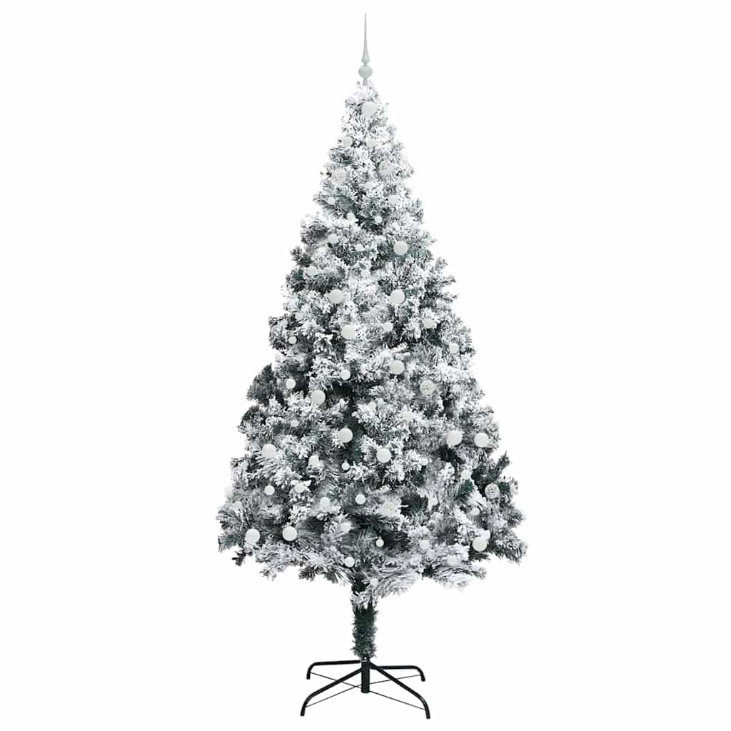 Albero di Natale artificiale con 300 LED Verde 240 cm 3396983