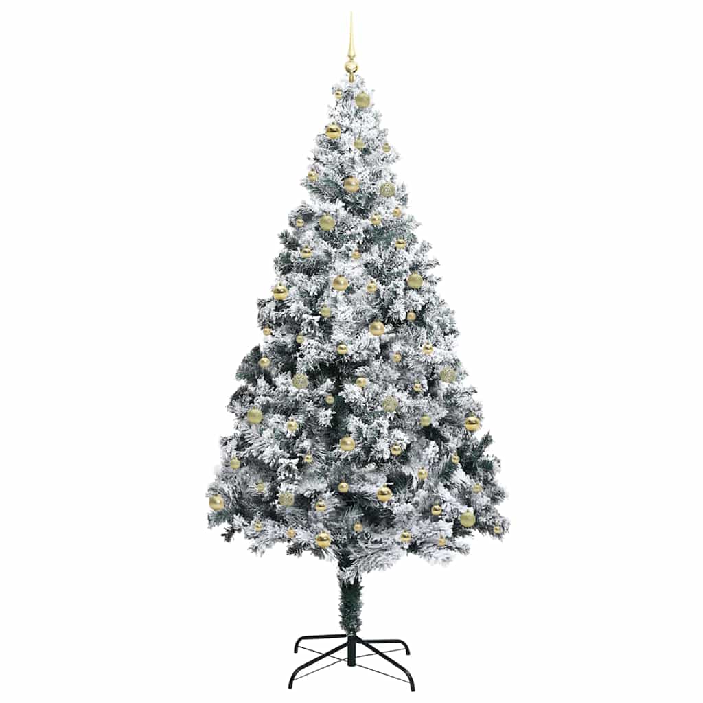 Albero di Natale artificiale con 300 LED Verde 240 cm 3396984