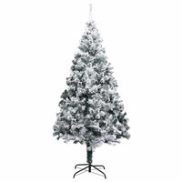 Albero di Natale Artificiale-Albero Natalizio con 300 LED Bianco 240 cm 573132
