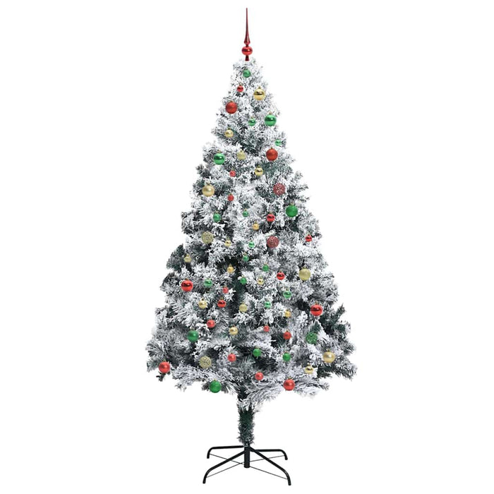 Albero di Natale artificiale con 300 LED Verde 240 cm 3396988