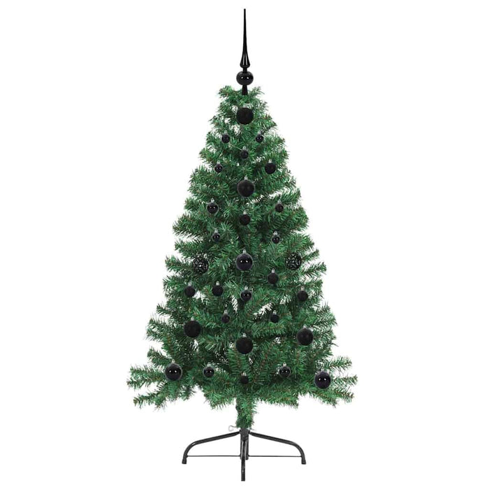 Albero di Natale artificiale con luci integrate Verde 120 cm 3396990