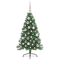 Albero di Natale artificiale con luci integrate Verde 120 cm 3396991