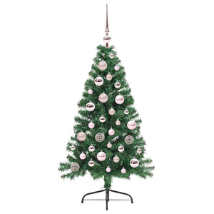 Albero di Natale artificiale con luci integrate Verde 120 cm 3396991