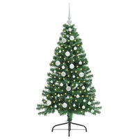 Albero di Natale artificiale con luci integrate Verde 120 cm 3396992