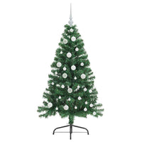 Albero di Natale artificiale con luci integrate Verde 120 cm 3396992