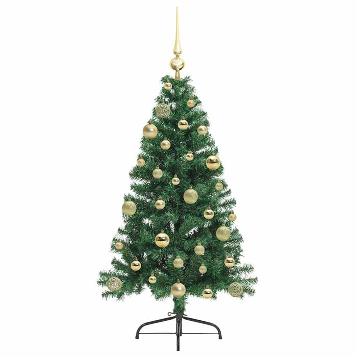 Albero di Natale artificiale con luci integrate Verde 120 cm 3396993