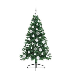 Albero di Natale artificiale con luci integrate Verde 120 cm 3396994