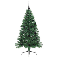 Albero di Natale artificiale con luci integrate Verde 150 cm 3396999