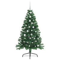 Albero di Natale artificiale con luci integrate Verde 150 cm 3397001
