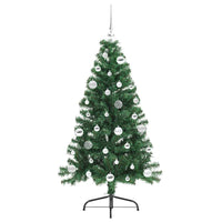 Albero di Natale artificiale con luci integrate Verde 150 cm 3397003